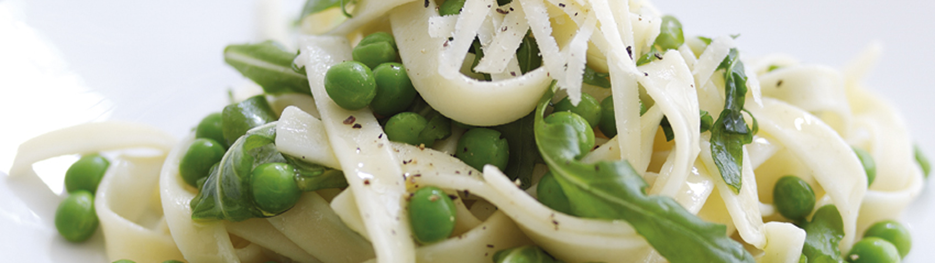 Erbsen-Rucola-Pasta (vegan)