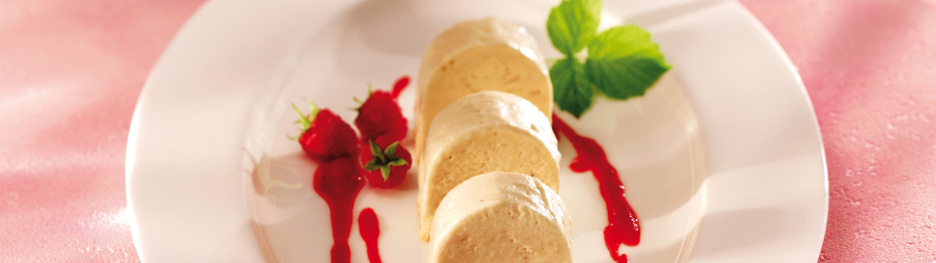 Maroni-Honig-Eisparfait