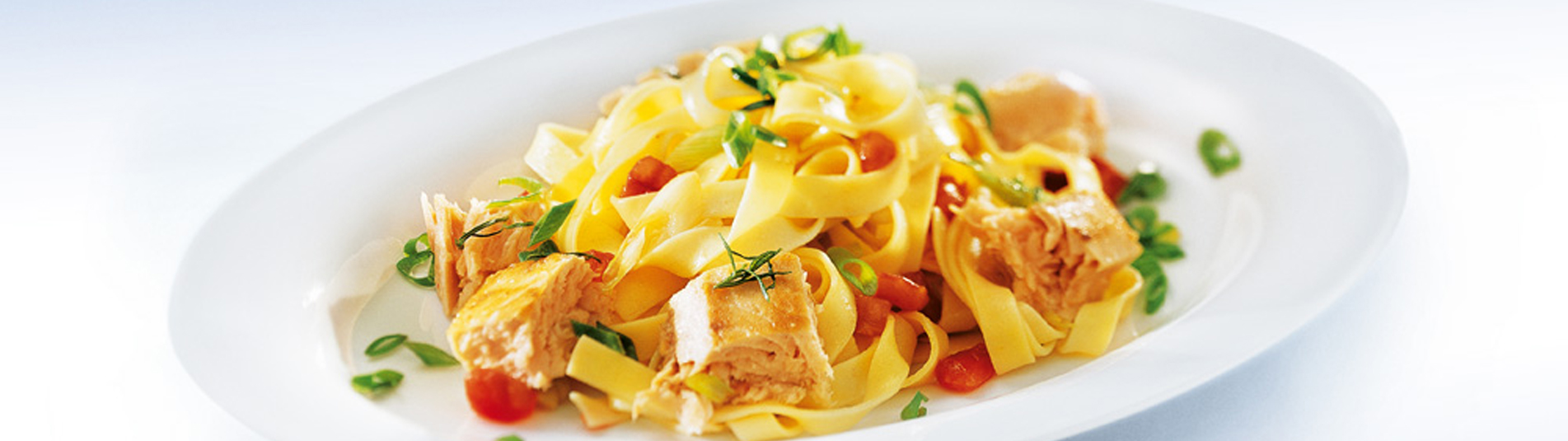 Pasta mit Lachs