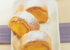 Süßer Kürbisstrudel