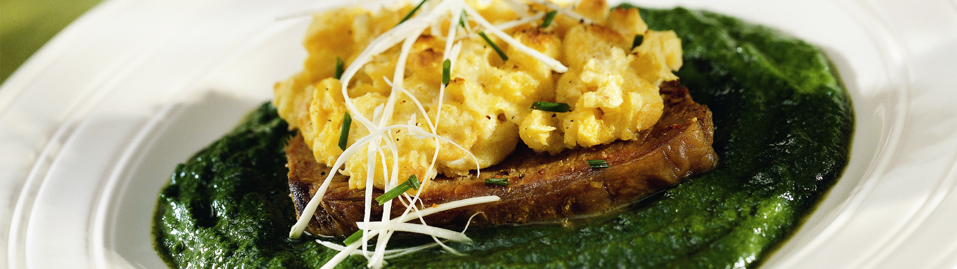 Tafelspitz mit Erdäpfel & Cremespinat